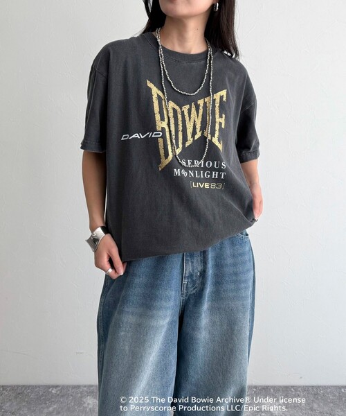 fredy emue(フレディエミュ)の「【GOOD ROCK SPEED/グッドロックスピード】BANDグリッタープリント半袖Tシャツ(Tシャツ/カットソー・レディース・チャコールグレー/ブラック系その他・38)」の20枚目の写真