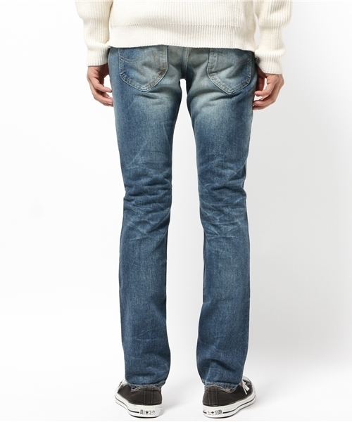 JACKROSE(ジャックローズ)の「Lee×JOHN’S CLOTHING custom Tight Straight Denim(デニムパンツ・メンズ・インディゴブルー・XL/L/S/M)」の3枚目の写真