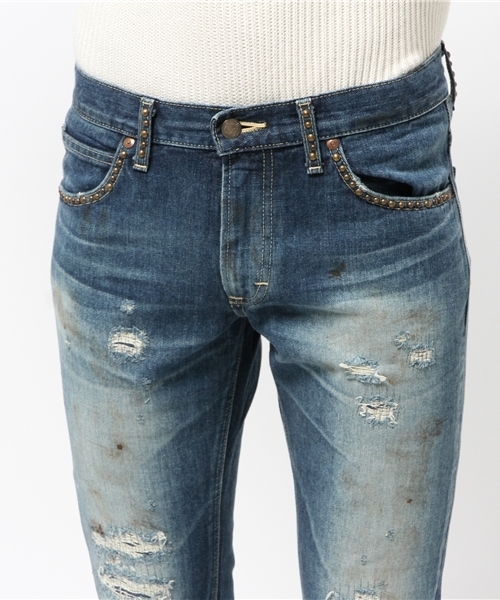 JACKROSE(ジャックローズ)の「Lee×JOHN’S CLOTHING custom Tight Straight Denim(デニムパンツ・メンズ・インディゴブルー・XL/L/S/M)」の5枚目の写真