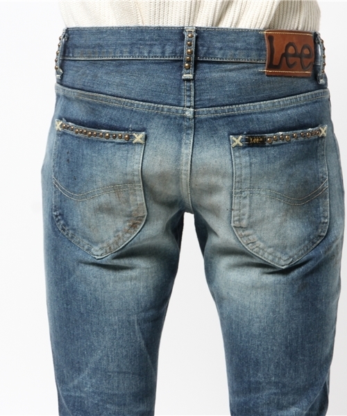 JACKROSE(ジャックローズ)の「Lee×JOHN’S CLOTHING custom Tight Straight Denim(デニムパンツ・メンズ・インディゴブルー・XL/L/S/M)」の6枚目の写真