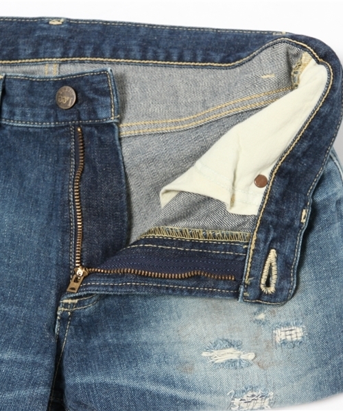 JACKROSE(ジャックローズ)の「Lee×JOHN’S CLOTHING custom Tight Straight Denim(デニムパンツ・メンズ・インディゴブルー・XL/L/S/M)」の10枚目の写真