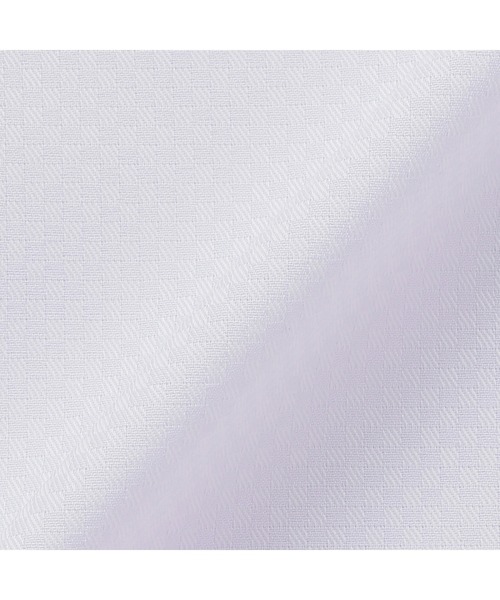 TOKYO SHIRTS（トウキョウシャツ）の「透け防止 形態安定ノーアイロン レギュラー 7分袖ビジネスワイシャツ（ビジネスシャツ・レディース・パープル・S/M/XS/L/LL/XL）」の5枚目の写真