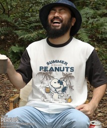 KRIFF MAYER（クリフメイヤー）の「【接触冷感・吸水速乾】スヌーピープリントT（乾杯）（Tシャツ/カットソー）」