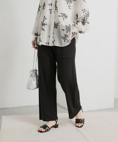 パンツ ATELIER AURA ARI ORGANIC LINEN TROUSERS ATELIER AURA ARI ORGANIC LINEN TROUSERS