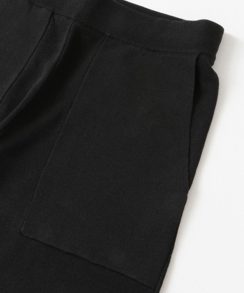 URBAN RESEARCH DOORS（アーバンリサーチドアーズ）の「リネン混ニットパンツ（その他パンツ・レディース・ブラック/チャコールグレー・MEDIUM）」の15枚目の写真