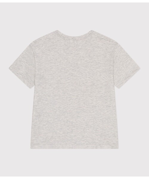 PETIT BATEAU(プチバトー)の「半袖Tシャツ(Tシャツ/カットソー・キッズ・オフホワイト/グレー・3YEAR/4YEAR/5YEAR)」の6枚目の写真