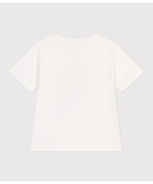 PETIT BATEAU(プチバトー)の「半袖Tシャツ(Tシャツ/カットソー・キッズ・オフホワイト/グレー・3YEAR/4YEAR/5YEAR)」の8枚目の写真