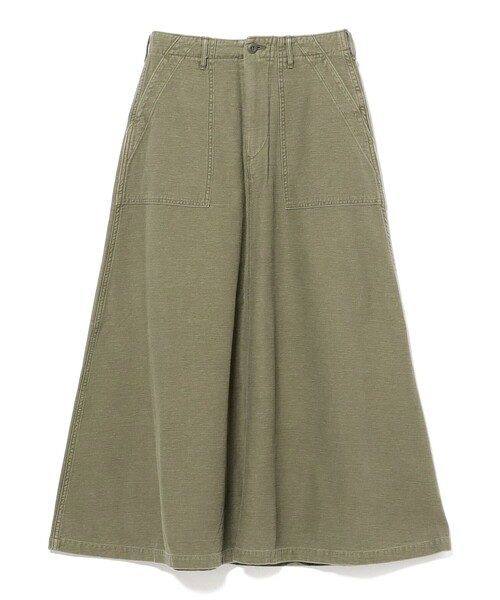 orSlow(オアスロウ)の「orSlow / Fatigue Skirt(スカート・レディース・オリーブ・1)」の8枚目の写真
