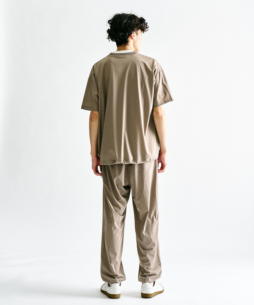 417 EDIFICE（フォーワンセブンエディフィス）の「"超冷感"UVCUT Freezetec Tシャツ（Tシャツ/カットソー・メンズ・チャコールグレー/ブラック/ベージュ/ブルー系その他・SMALL/MEDIUM/LARGE）」の20枚目の写真