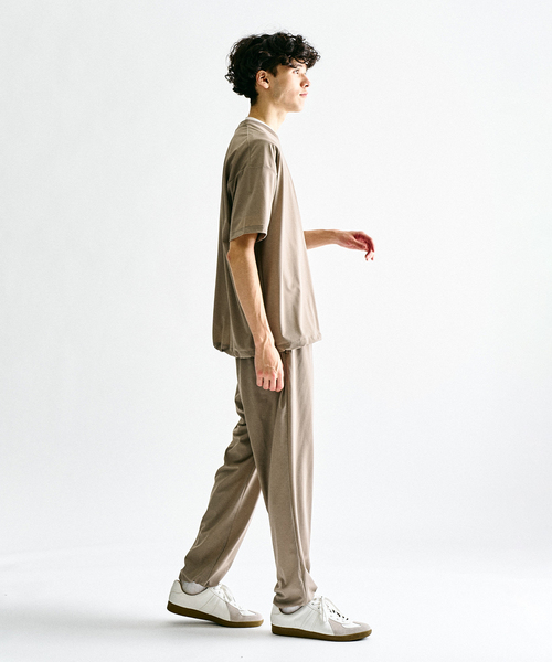 417 EDIFICE（フォーワンセブンエディフィス）の「"超冷感"UVCUT Freezetec Tシャツ（Tシャツ/カットソー・メンズ・チャコールグレー/ブラック/ベージュ/ブルー系その他・SMALL/MEDIUM/LARGE）」の22枚目の写真