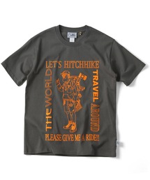 7.4oz HITCH HIKE刺繍Tee