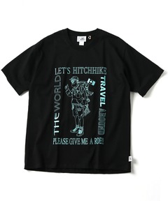 7.4oz HITCH HIKE刺繍Tee