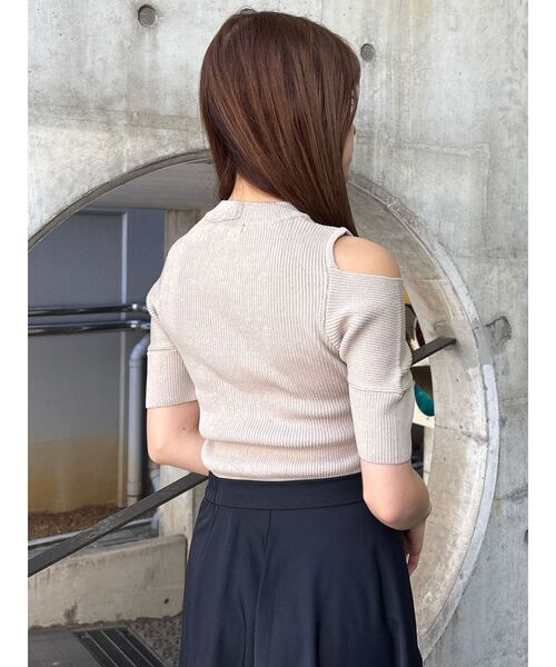 セール】ZIPカシュクールハーフニット（ニット/セーター）｜MURUA