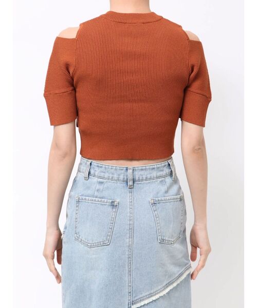 セール】ZIPカシュクールハーフニット（ニット/セーター）｜MURUA