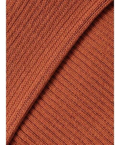 MURUA（ムルーア）の「ZIPカシュクールハーフニット（ニット/セーター・レディース・ベージュ/ブラック/オレンジ/ブルー・FREE）」の14枚目の写真