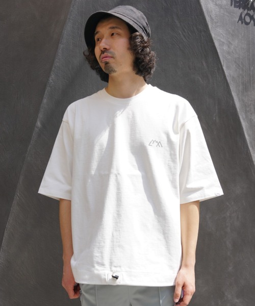 CMF OUTDOOR GARMENT(シーエムエフアウトドアガーメント)の「CMF OUTDOOR GARMENT/シーエムエフ アウトドアガーメント 別注SIMPLE SLOWDRY TEE S/S(Tシャツ/カットソー・メンズ・ホワイト/ブラック・M/L)」の2枚目の写真