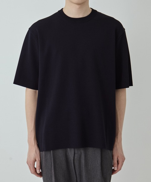 UNITED TOKYO（ユナイテッドトウキョウ）の「18G サーブルストレッチクルーネックTee　接触冷感｜伸縮性（Tシャツ/カットソー・メンズ・ブラック/ダークグレー/オフホワイト/ブラウン/オリーブ/グレイッシュベージュ/ライトグレー/ライトブルーグレー・2/1/3）」の19枚目の写真