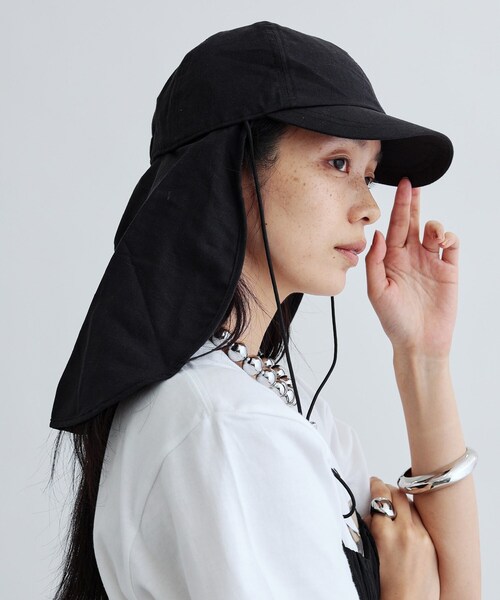 GALLEST（ギャレスト）の「【CONTROL FREAK】サンシェードキャップ（キャップ・レディース・ブラック/ベージュ・00）」の2枚目の写真