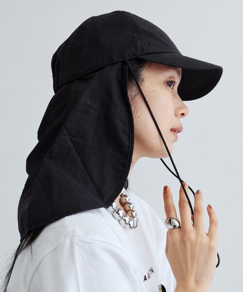 GALLEST（ギャレスト）の「【CONTROL FREAK】サンシェードキャップ（キャップ・レディース・ブラック/ベージュ・00）」の3枚目の写真