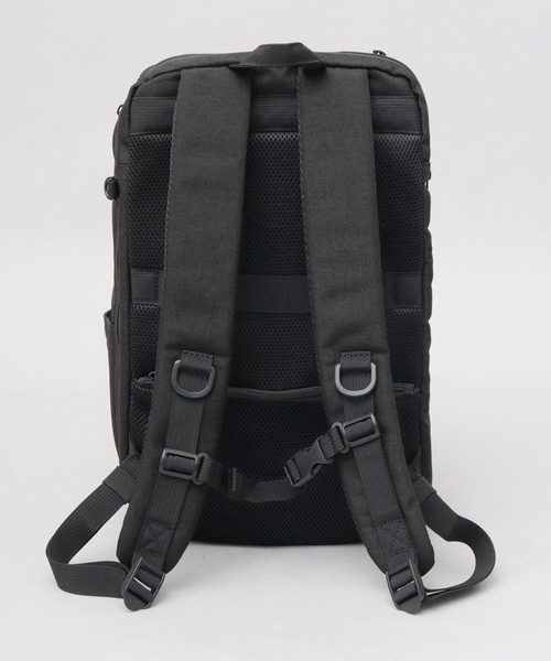 fulcro(フルクロ)の「fulcro フルクロ 撥水 10ポケット バックパック ダブル ビジネスリュック A4サイズ・15インチPC収納対応 ESSENSEシリーズ 16L(バックパック/リュック・メンズ・ブラック・FREE)」の5枚目の写真