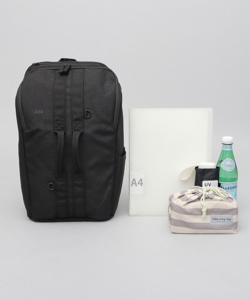 fulcro フルクロ 撥水 10ポケット バックパック ダブル ビジネス