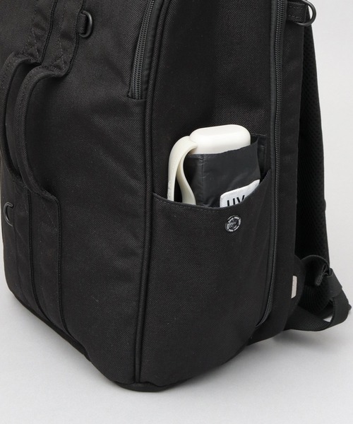 fulcro(フルクロ)の「fulcro フルクロ 撥水 10ポケット バックパック ダブル ビジネスリュック A4サイズ・15インチPC収納対応 ESSENSEシリーズ 16L(バックパック/リュック・メンズ・ブラック・FREE)」の20枚目の写真