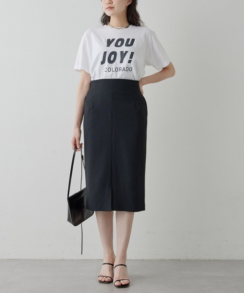 Whim Gazette（ウィムガゼット）の「ロゴTシャツ（Tシャツ/カットソー・レディース・ピンク/オフホワイト/チャコールグレー・FREE）」の22枚目の写真