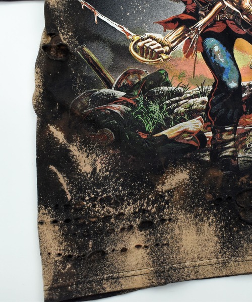 VINTAGE（ヴィンテージ）の「【ヴィンテージ古着】Pacific “IRONMAIDEN” バンド Tシャツ（Tシャツ/カットソー・メンズ・ブラック・LARGE）」の7枚目の写真