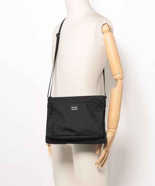 BEAMS DESIGN（ビームス デザイン）の「BEAMSDESIGN（ビームスデザイン）Every One サコッシュバッグ（ショルダーバッグ・メンズ・ブラック/グレー/ベージュ/パープル/ブラウン・FREE）」の6枚目の写真