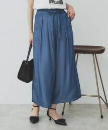 index | シャンブレータックスカーチョ【接触冷感/洗濯機洗い可】(その他パンツ)