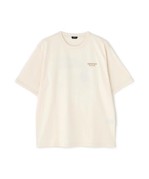 DENHAM(デンハム)の「DENHAM/デンハム/WTDC TEE Jeans Jersey(Tシャツ/カットソー・メンズ・ネイビー/ホワイト・S/M/L/XL)」の1枚目の写真