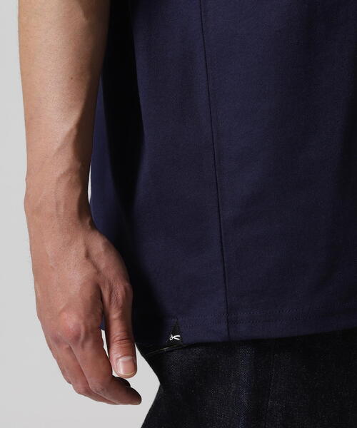 DENHAM（デンハム）の「DENHAM/デンハム/WTDC TEE Jeans Jersey（Tシャツ/カットソー・メンズ・ネイビー/ホワイト・S/M/L/XL）」の17枚目の写真