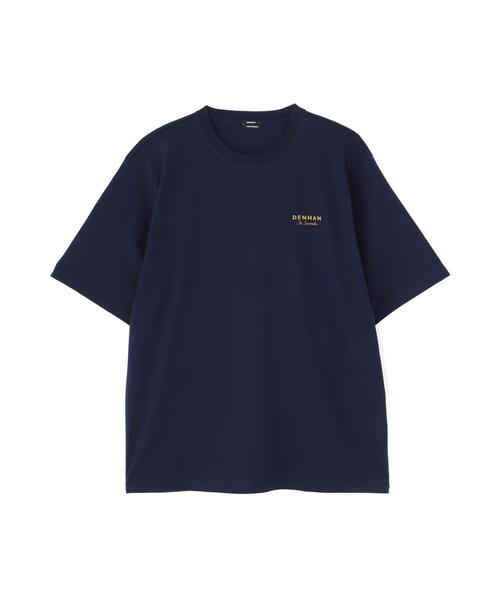 DENHAM（デンハム）の「DENHAM/デンハム/WTDC TEE Jeans Jersey（Tシャツ/カットソー・メンズ・ネイビー/ホワイト・S/M/L/XL）」の7枚目の写真