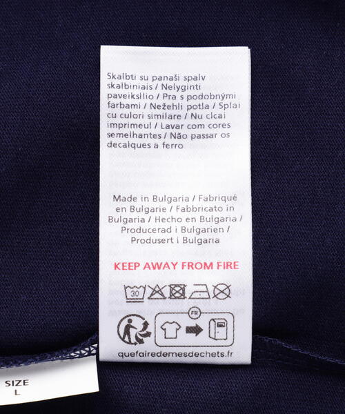 DENHAM（デンハム）の「DENHAM/デンハム/WTDC TEE Jeans Jersey（Tシャツ/カットソー・メンズ・ネイビー/ホワイト・S/M/L/XL）」の6枚目の写真