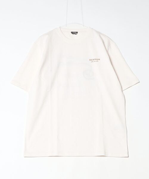 DENHAM（デンハム）の「DENHAM/デンハム/WTDC TEE Jeans Jersey（Tシャツ/カットソー・メンズ・ネイビー/ホワイト・S/M/L/XL）」の3枚目の写真