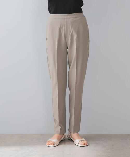 F by ROSSO（エフバイロッソ）の「『UR TECH DRYLUXE』F by ROSSO　センタープレスストレートパンツ（その他パンツ・レディース・ブラック/モカ/ベージュ・34/36/38）」の10枚目の写真
