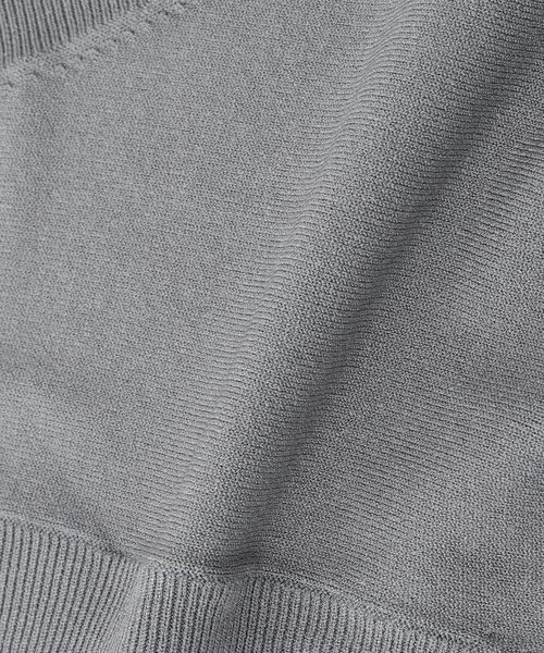 NOMA t.d.(ノーマティーディー)の「NOMA t.d.(ノーマ ティーディー) Cut-Out Checker Knit Vest(ベスト・メンズ・チャコールグレー/ブラック/グリーン・3)」の6枚目の写真