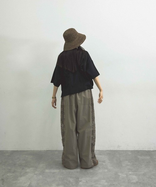 ニコアンドMODE NORM CORE2WAY天竺フリルプルオーバーグレーL新品 niko and… tシャツ 「MODE NORM CORE」2WAY天竺フリルプル