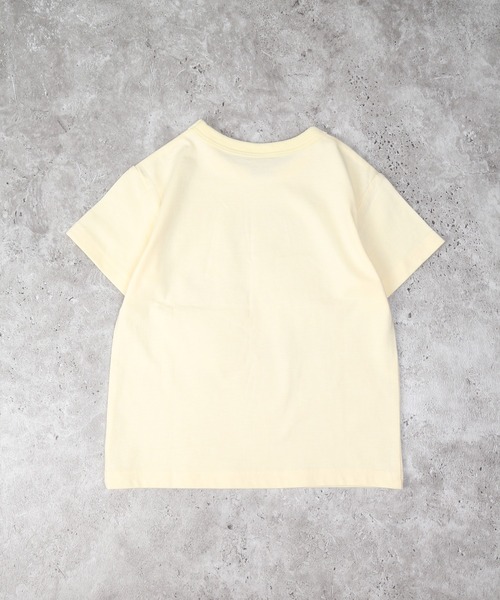 DILASH(ディラッシュ)の「働く車半袖Tシャツ(Tシャツ/カットソー・キッズ・キナリ/ターコイズブルー・80/90/100/110/120/130/140)」の3枚目の写真