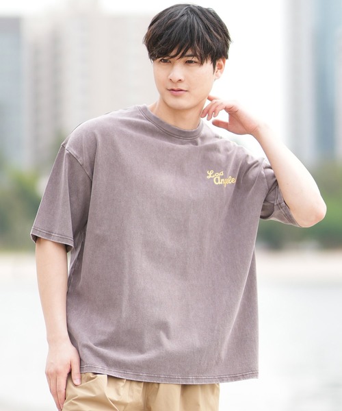 ムラサキスポーツ(ムラサキスポーツ)の「【ムラサキスポーツ限定】DEAR LAUREL × JACSON MATISSE LOS ANGELS Tシャツ DL25S-JM03(Tシャツ/カットソー・メンズ・ブラウン/ネイビー/オフホワイト/ブルー・M/L/XL)」の10枚目の写真