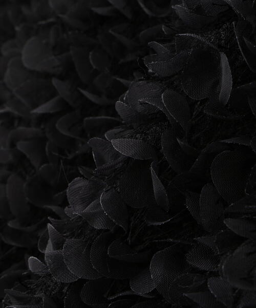 FREE'S MART（フリーズマート）の「◆シャギーフリルノースリーブブラウス（シャツ/ブラウス・レディース・ブラック/ホワイト・FREE）」の13枚目の写真