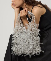 green label relaxing | チュールテープ メッシュ バッグ(トートバッグ)