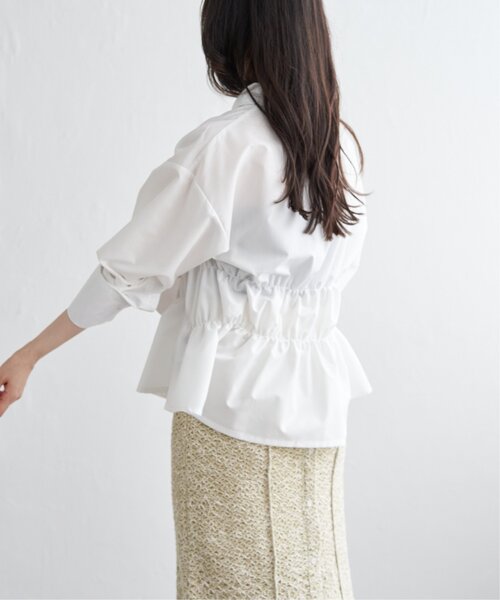 VENCEEXCHANGE（ヴァンスエクスチェンジ）の「ブロードシャーリングシャツ（シャツ/ブラウス・レディース・ピンク/ブルー/オフホワイト/チャコール/イエロー・FREE）」の15枚目の写真