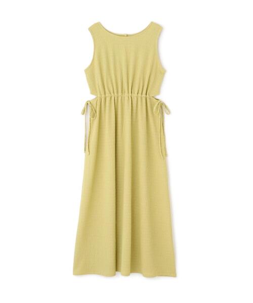 FREE'S MART（フリーズマート）の「◆サイドカットノースリカットソーワンピース（ワンピース・レディース・ブラック/ホワイト/ブラウン/イエロー・SMALL/MEDIUM）」の20枚目の写真