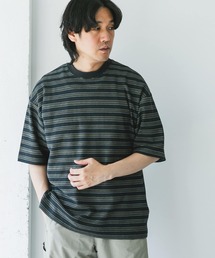 URBAN RESEARCH DOORS | プリントボーダーショートスリーブTシャツ(Tシャツ/カットソー)