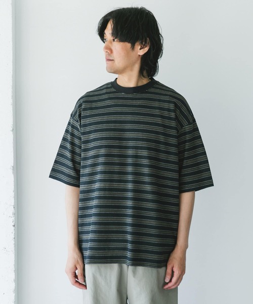 ITEMS URBANRESEARCH トレーナーDOORS ボーダーシャツ URBAN RESEARCH DOORS｜FORK&SPOON カラーボーダーショート