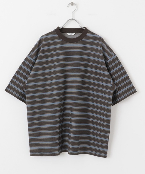 セール】プリントボーダーショートスリーブTシャツ（Tシャツ