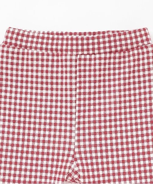 petit main（プティマイン）の「【冷感/防汚】7分丈チェックフリルパンツ（その他パンツ・キッズ・レッド/ラベンダー/ブラック・120cm/90cm/80ｃｍ/110cm/100cm/130cm）」の5枚目の写真