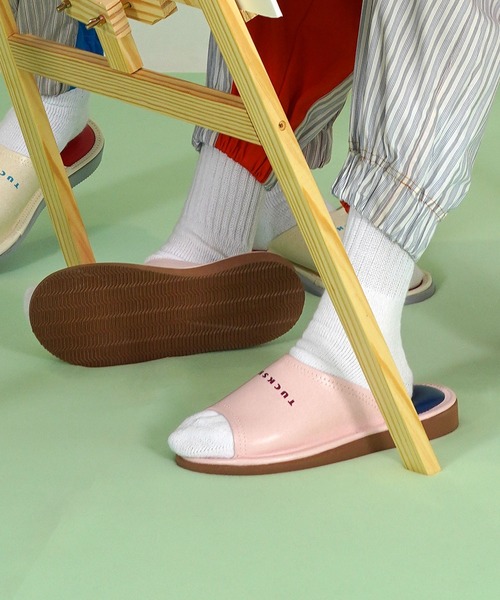 LOGO SLIDES / ロゴ スライド（サンダル）｜TUCKSHOP（タック