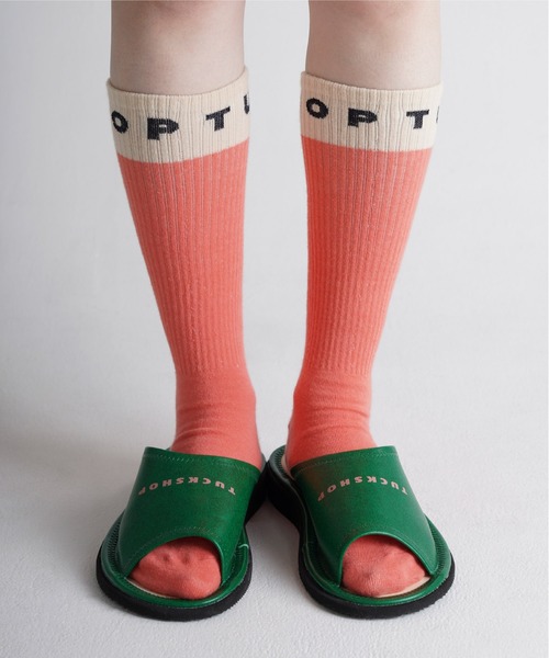 LOGO SLIDES / ロゴ スライド（サンダル）｜TUCKSHOP（タック